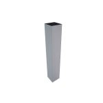 Al Fresco Ss Black Wall Bracket For Single Wall Pipes & Insulated Pipes 185