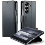 Retro Flip Leather Wallet Cover Compatible With Galaxy Z Fold 7