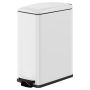 30L Modern Soft-close Lid Slim Pedal Bin With Lid