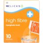 Clicks High Fibre 10 Sachets