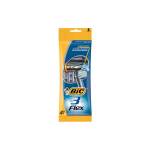 BIC Flex 3 Men's Disposable Razors Pouch 4 Pack