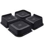 Annkut Bed Risers 2 Inch Heavy Duty Furniture Risers For Bed Desk Table Sofa Couch Oversized Bed Lifts Risers Support Up To 5000