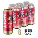 Lion Lager Beer 6 X 500ML