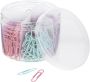 540PCS Assorted Small Paper Clips Macaron Color Metal Clips For Office