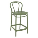 Victor Kitchen Stool - Olive Green