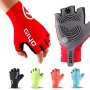 Anti-slip Fingerless Cycling Gloves For Mtb And Road Bike Racing