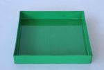 Green Square Tray 4X25X25CM