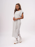 Striped Poplin Midi Dress - XXL Assorted
