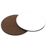 Mdf Wood Coasters 2 Shapes - Round 95MM