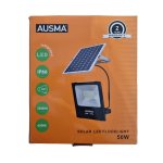 Ausma LED Flood Light + Solar Panel - 50W