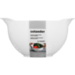 White Plastic Colander 22 X 27CM
