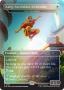 Aang Ascendant Airbender - Serra Ascendant Rainbow Foil Secret Lair Drop Series - Damaged Foil