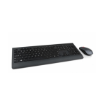 Lenovo 4X30H56829 Keyboard And Mouse Combo Rf Wireless Qwerty Us English Black