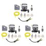 3X Carburetor Gasket Spark Plug Fuel Pipe Assembly For Honda GX25
