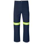 Artisan Premium 100% Cotton Pants - Reflective Legs - Royal Blue 44