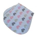 4AKID Baby Burp Cloth - Assorted Colours & Designs - Gold Stars