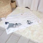 Milestone Blanket Eeyore Blue Oldie