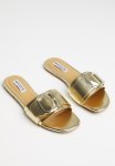 Madison Caylee Big Buckle Slide - Gold