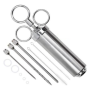 Quality Stainless Steel Meat Marinade Injector Set