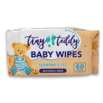 Baby Wipes Alcohol Free 60 Pack - Scented