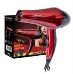 Sokany Metalic Red Professional Hairdryer 2400W