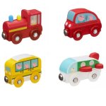 Wooden MINI Buggies Magnetic Assorted