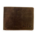 Bossi Boabab Billfold V2 Goat Oily Hunter - Mid Brown