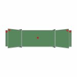 Parrot Educational Board Non-magnetic Chalkboard 2420 1220 – Centre Panel – Option C – ED9076
