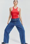 Baggy High Jeans - Denim Blue