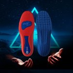1PAIR Unisex Arch Support Eva Insoles Flat Foot Running Insoles Sweat Absorption Breathable Insoles Odor Prevention Comfortable
