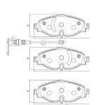 Kbc Brake Pads Front For Audi Vw