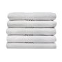 Hotel Collection Hand Towels 600GSM Optical White 5 Pack