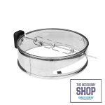 Kettle Braai Pizza Oven Spade Plate & Rotisserie 57CM Lks