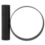 Black Creative Iron Candle Holder Home Ornament