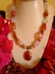 Carnelian Bead Necklace