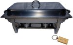 Keeping Meals Warm With Love - The Chafing Dish SK-1 & 1 Keyring 91 Quart Single Pan