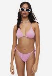 Brazilian Bikini Bottoms - Light Pink Glittery