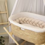 Moses Basket Liner And Fitted Sheet Only Winter Sherpa Liner And Fitted Sheet