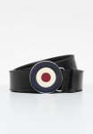 Ben Sherman Target Buckle Leather - Black
