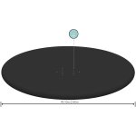 Bestway 2.44M Round Pool Cover