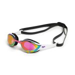 Arena Cobra Edge Swipe Mirror Goggles Violet White Black