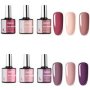 6-PIECE Gel Nail Polish Set Plum Pie Collection