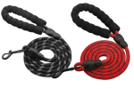 Dog Leash With Handle Reflective