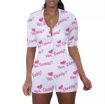 Wntco Yes Daddy White Pyjama Onesie