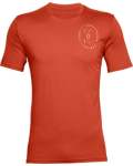 Men's Ua Multi Originators Of Performance Short Sleeve - Rich ORANGE-830 LG