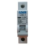 Lear LCD-1 Circuit Breaker 20A 1-POLE Din Rail 17MM 3KA