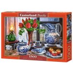 1500 Pce Castorland Still Life With Flowers