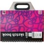 Flip File Smart File A3 Sketch Book With Handle   Pink / Purple