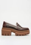 Timberland Everleigh Loafer Shoe - Dark Brown Full Grain