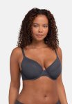 Plus Radha 2PACK Light Padded Demi Bra - Grey pink